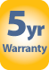 5yrs Warranty