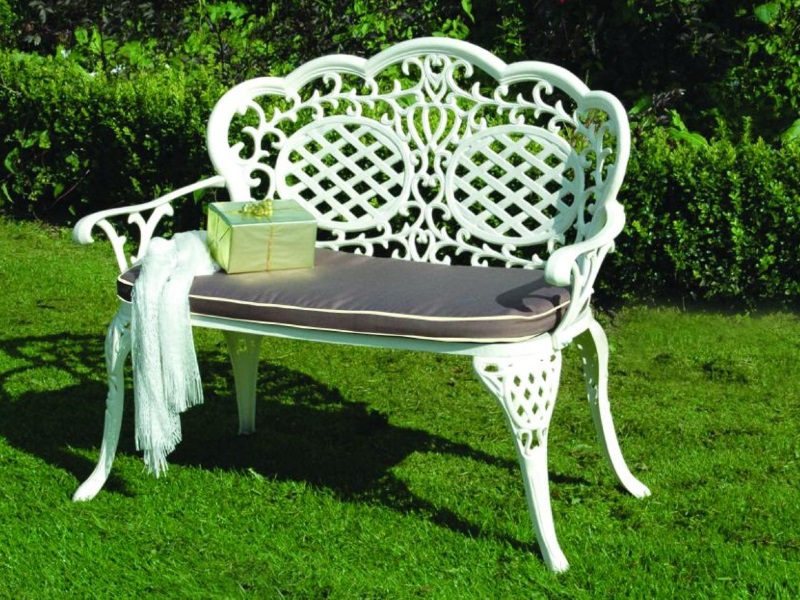 Gardenman Aluminum Love Seat Outdoor Chair at Gardenman