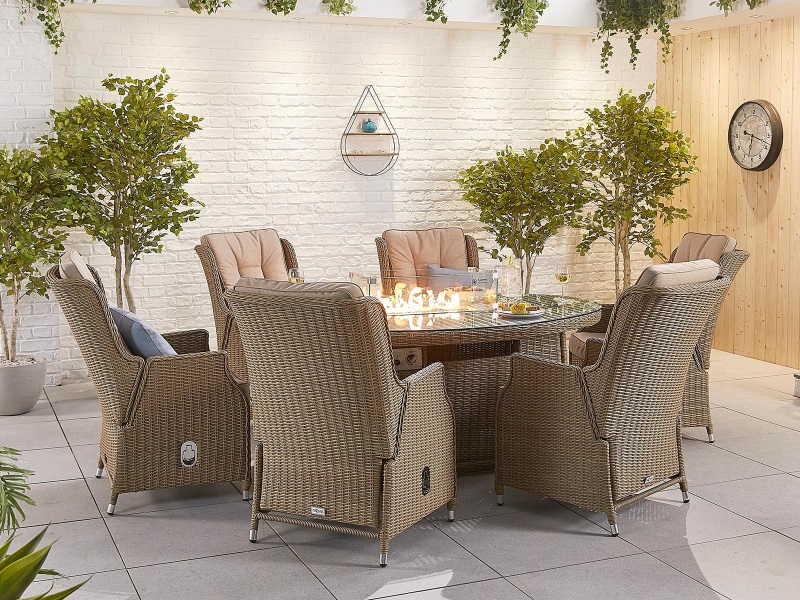 carolina 6 seat dining set