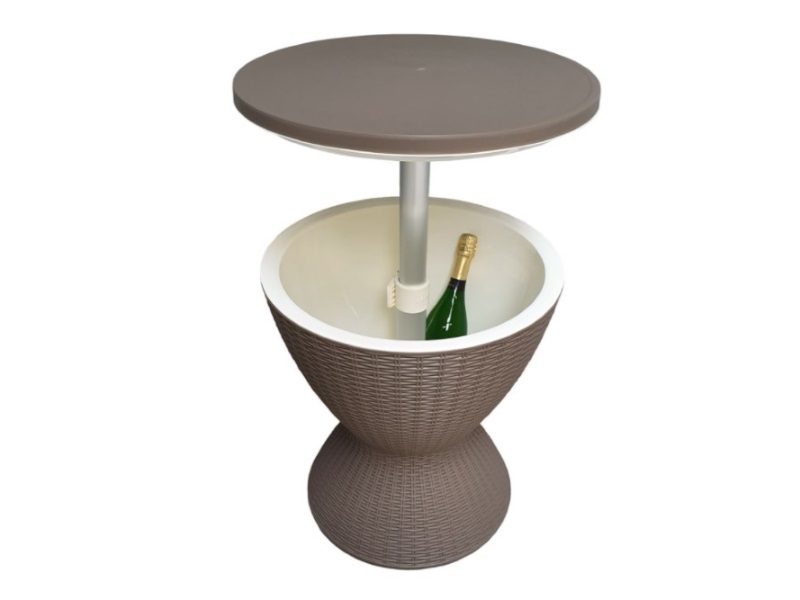 Signature Weave Ice Bucket Table - Cone Shaped Outdoor Accessory Image0 Image