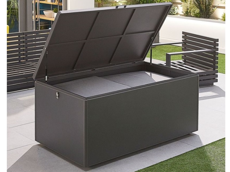 Nova Outdoor Living Large Aluminium Storage Box Outdoor Storage Box at